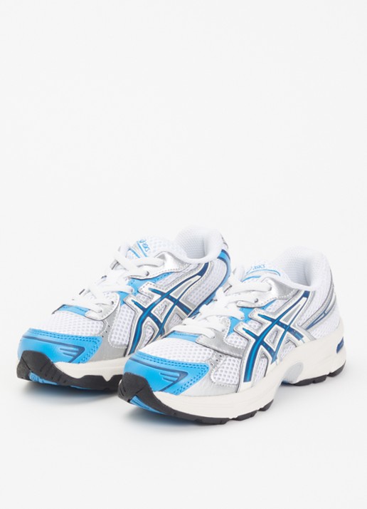 ASICS Gel-1130 sneaker met mesh details - voorkant 2 blauw