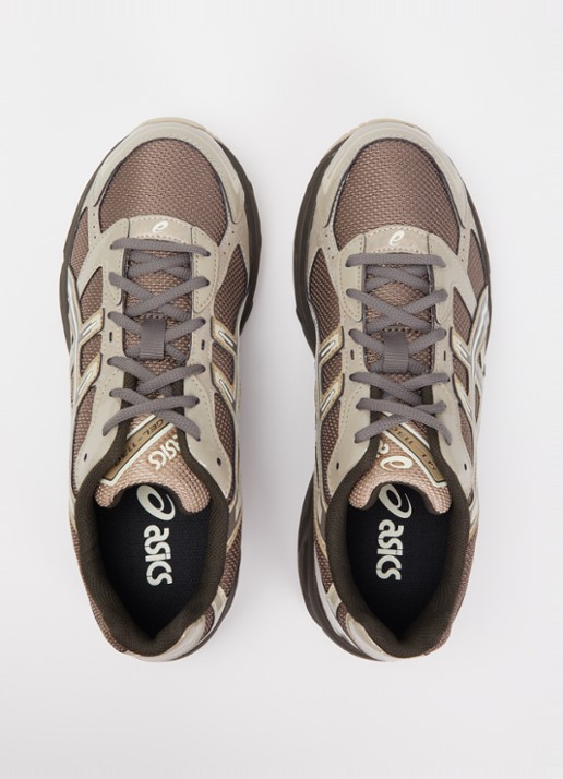 ASICS Gel-1130 sneaker van mesh met logo - detail 3 lichtbruin