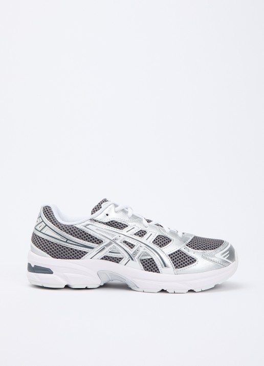 ASICS Gel-1130 sneaker van mesh met logo - voorkant 5 grijs