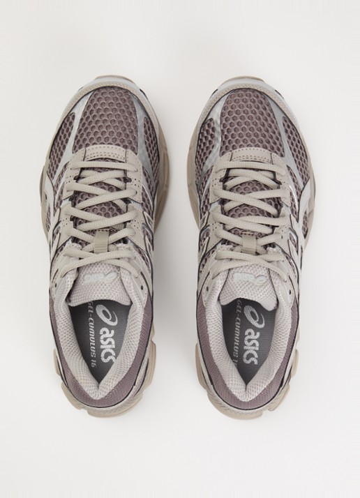 ASICS Gel-Cumulus 16 sneaker met mesh details - detail 4 bruin