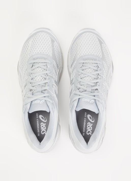 ASICS Gel-Cumulus 16 sneaker met mesh details - detail 2 lichtgrijs