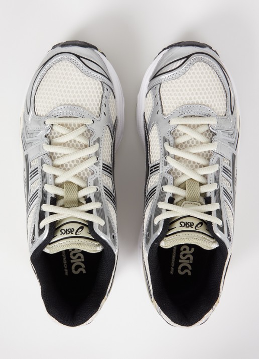 ASICS Gel-Kayano 14 sneaker met mesh details - detail 4 zilver