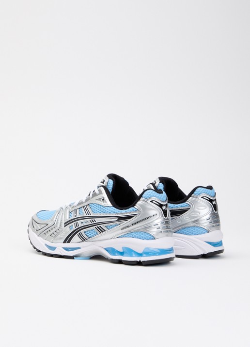 ASICS Gel-Kayano 14 sneaker met mesh details - achterkant lichtblauw