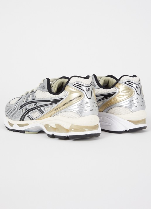 ASICS Gel-Kayano 14 sneaker met mesh details - achterkant 2 zilver
