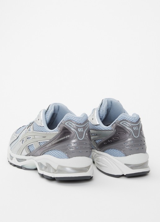 ASICS Gel-Kayano 14 sneaker met mesh details - achterkant blauwgrijs