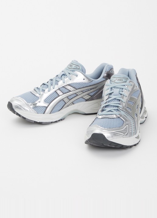 ASICS Gel-Kayano 14 sneaker met mesh details - detail 3 blauwgrijs