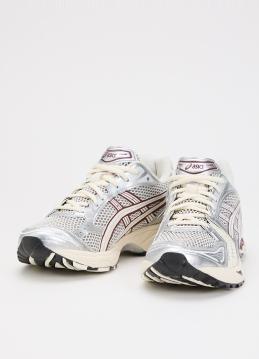 ASICS Gel-Kayano 14 sneaker met mesh en metallic details - detail 3 ivoor