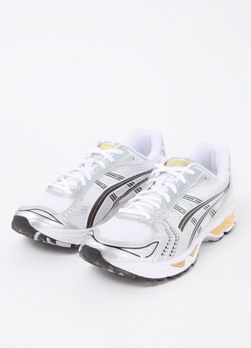 ASICS Gel-Kayano 14 sneaker met metallic details - detail wit