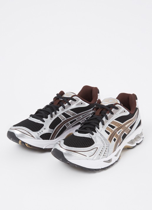 ASICS Gel-Kayano 14 sneaker met metallic details - detail zwart