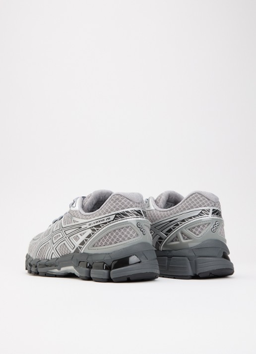 ASICS Gel-Kayano 20 sneaker met mesh details - achterkant grijs