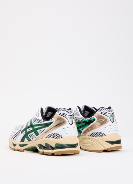 ASICS Gel-Kayano sneaker van mesh met metallic details - achterkant 5 wit