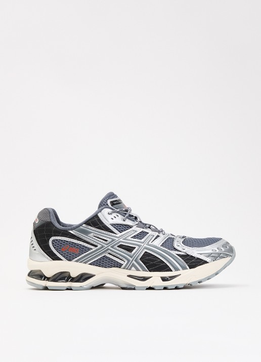 ASICS Gel-Nimbus 10.1 sneaker met mesh details - voorkant 4 donkergrijs