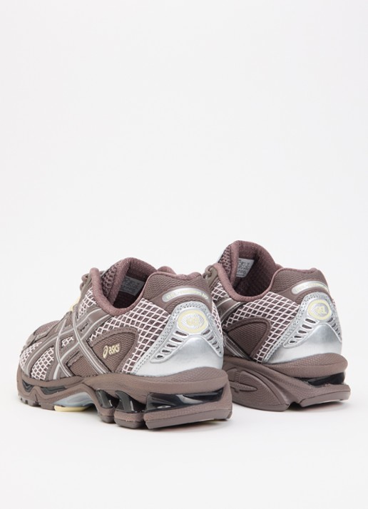 ASICS Gel-Nimbus 10.1 sneaker van mesh met metallic details - achterkant 4 bruin