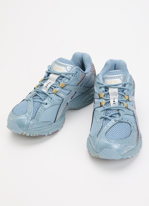 ASICS Gel-Nimbus 10.1 sneaker van mesh met metallic details - detail 2 blauw