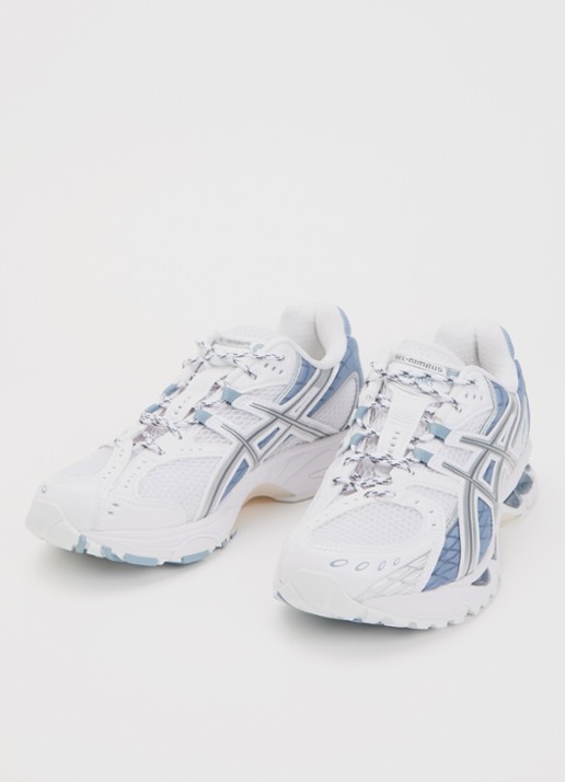 ASICS Gel-Nimbus sneaker van mesh met logo - detail wit