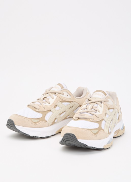 ASICS Gel-Nyc 2.0 sneaker met details van suède - detail 2 beige