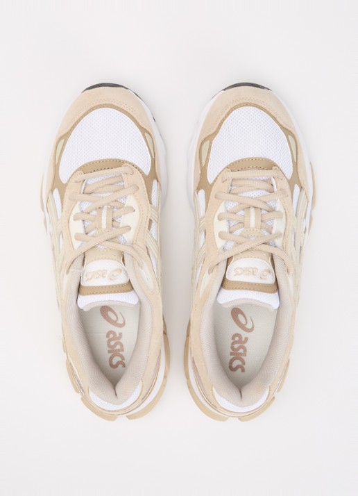 ASICS Gel-Nyc 2.0 sneaker met details van suède - detail 3 beige