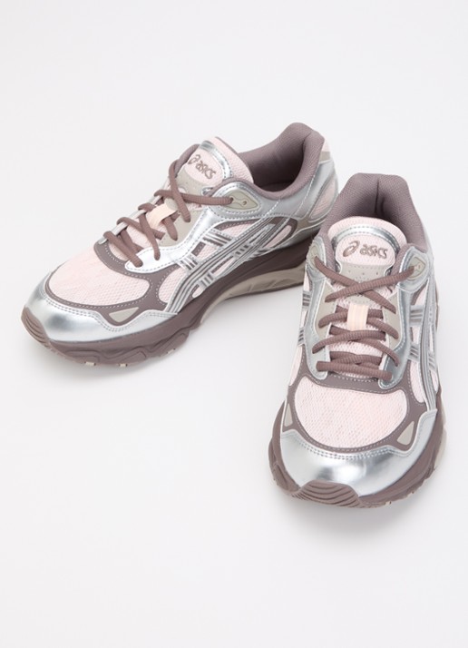 ASICS Gel-NYC 2.0 sneaker met metallic finish  - detail lichtroze