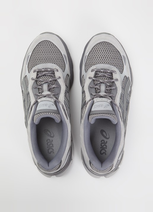 ASICS Gel-Nyc 2.0 sneaker met suède details - detail 2 grijs
