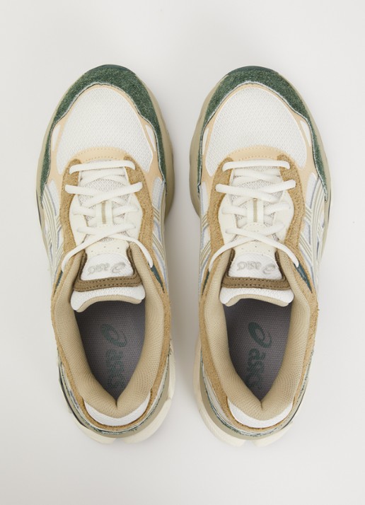 ASICS Gel-Nyc 2.0 sneaker met suède details - detail 3 gebroken wit
