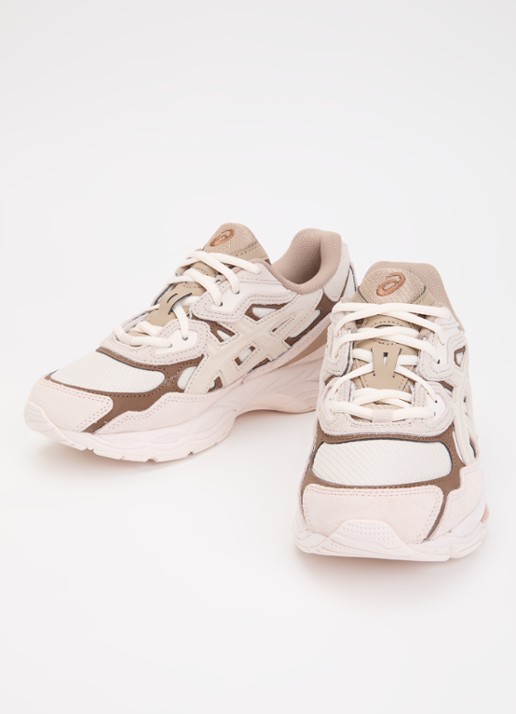 ASICS Gel-Nyc sneaker met details van suède - detail oudroze