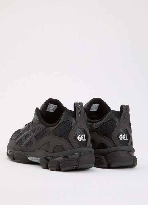 ASICS Gel-Nyc sneaker met mesh details - achterkant 4 zwart