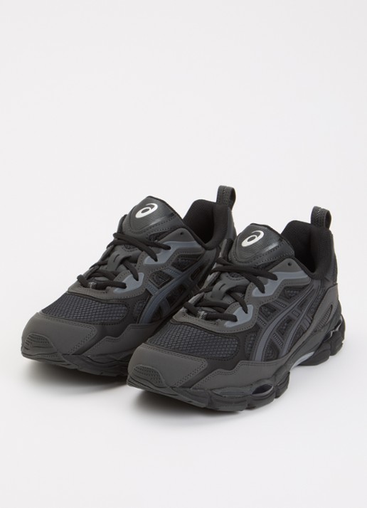 ASICS Gel-Nyc sneaker met mesh details - detail zwart
