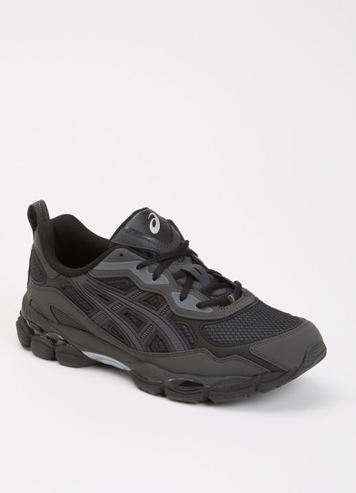 ASICS Gel-Nyc sneaker met mesh details - voorkant 5 zwart