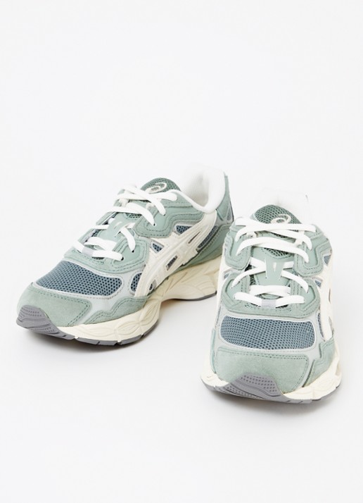 ASICS Gel-Nyc sneaker met suède details - detail mint