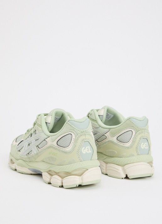 ASICS Gel-Nyc sneaker met suède details - achterkant 2 groen
