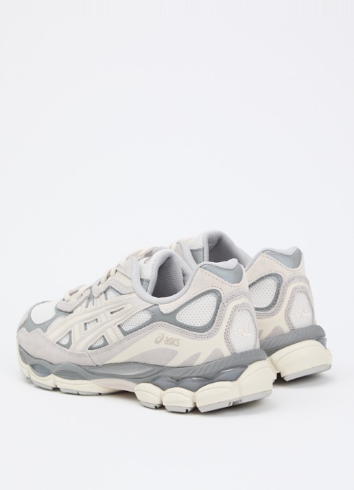 ASICS Gel-Nyc sneaker met suède details - achterkant 2 grijs