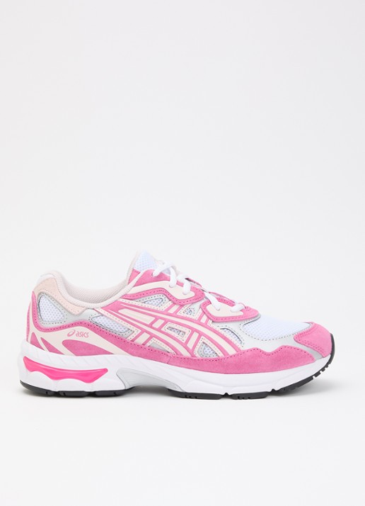 ASICS Gel-Nyc sneaker van mesh - voorkant 4 wit