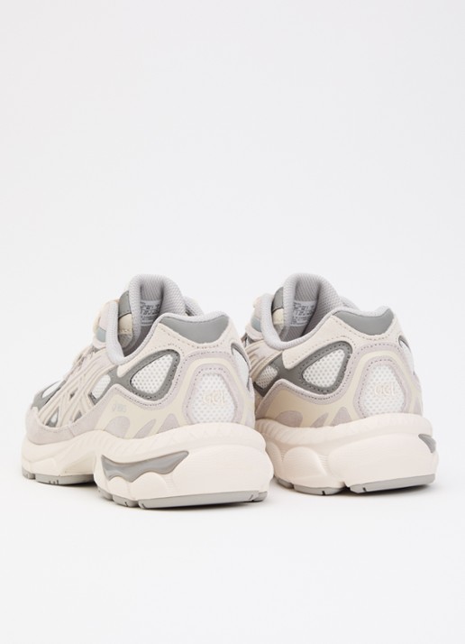 ASICS Gel-Nyc sneaker van mesh - achterkant gebroken wit