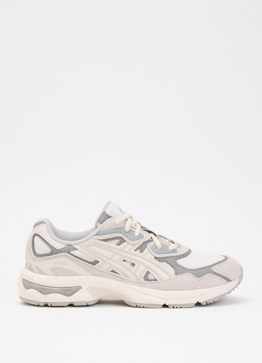 ASICS Gel-Nyc sneaker van mesh - voorkant 5 gebroken wit