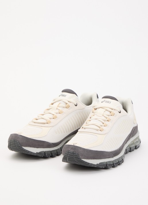 ASICS Gel-Quantum 360 sneaker met suède details - detail gebroken wit