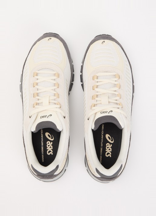 ASICS Gel-Quantum 360 sneaker met suède details - detail 2 gebroken wit