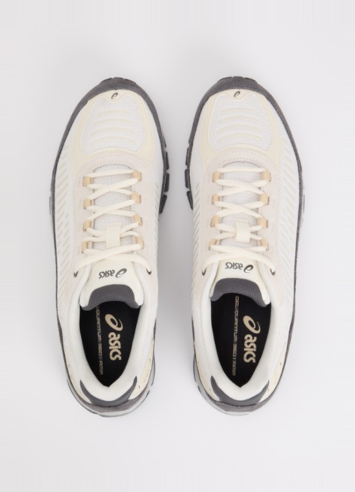ASICS Gel Quantum 360 sneaker met suède details - detail 4 beige