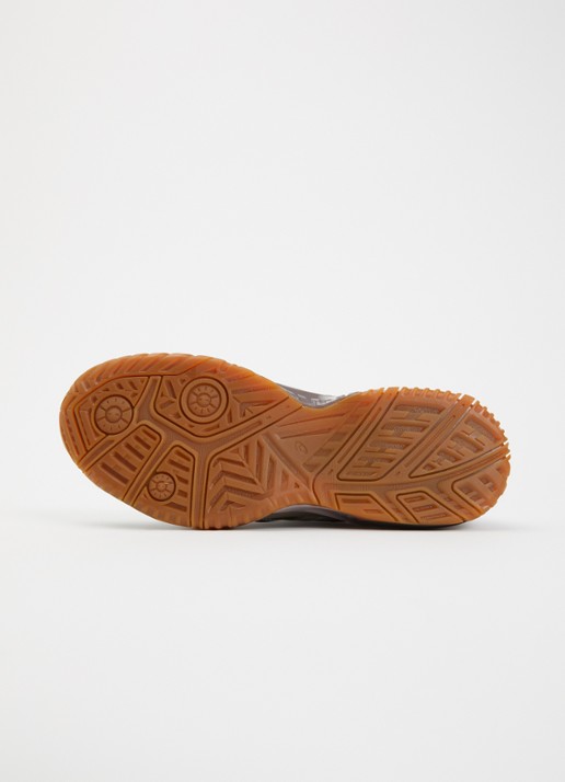 ASICS Gel-Resolution 5 sneaker van mesh met metallic details - detail 4 donkerbruin