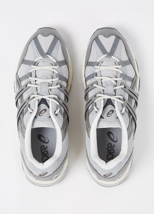 ASICS Gel Sonoma 15-50 hardloopschoen met suède details - detail 3 lichtgrijs