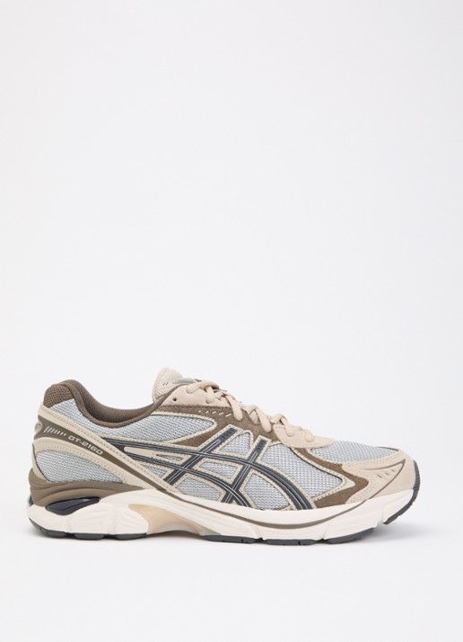 ASICS GT-2160 sneaker met suède details - voorkant 5 donkerbeige