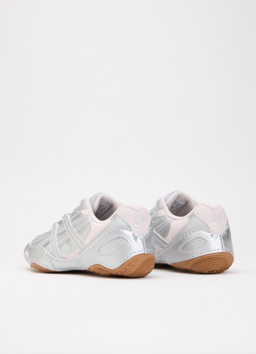 ASICS Hypersync sneaker met mesh details - achterkant zilver