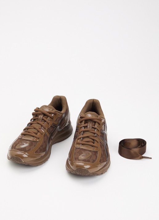 ASICS Jog 100S sneaker van mesh met logo - detail 2 bruin