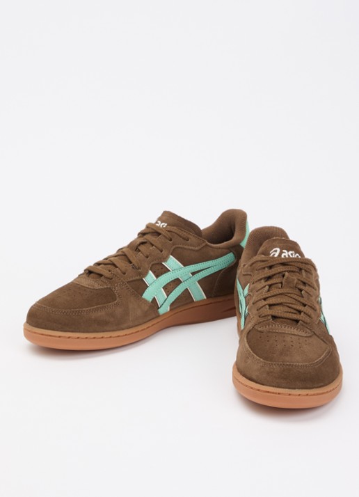 ASICS Skyhand OG sneaker van suède - detail 2 bruin