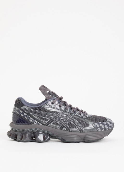 ASICS US7-S Gel-Kinetic Fluent sneaker met logo - voorkant 5 donkergrijs