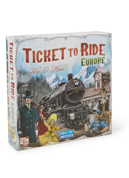Asmodee Ticket to ride Europa bordspel - voorkant 2 multicolor