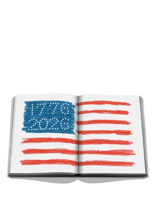 Assouline America: The Imagination of a Nation Book - detail multicolor