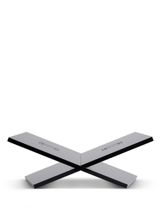 Assouline Boekenstandaard hoogte 12 cm - voorkant 2 zwart