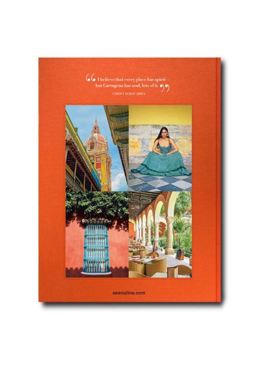 Assouline Cartagena Grace - detail oranjerood
