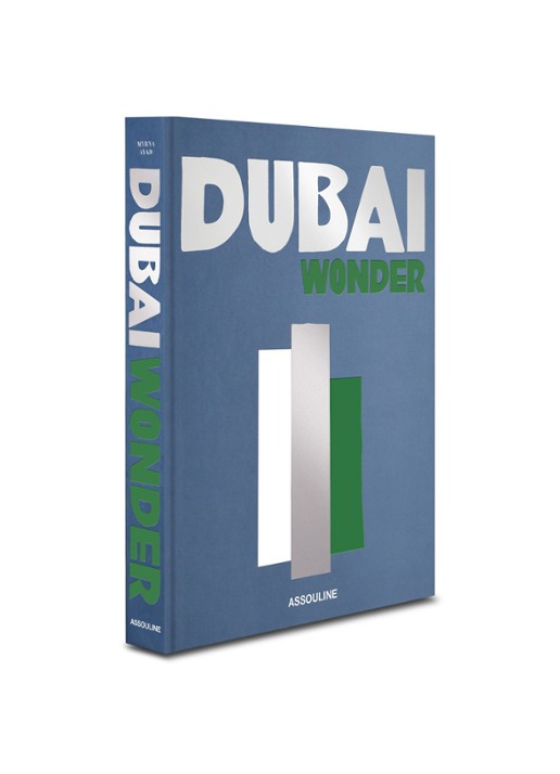 Assouline Dubai Wonder - detail 3 staalblauw