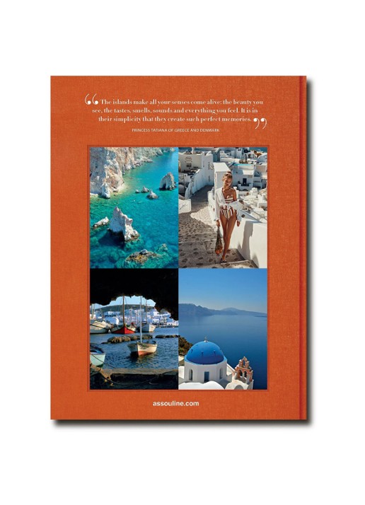Assouline Greek Islands - detail 3 orange
